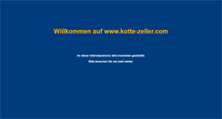 Desktop Screenshot of kotte-zeller.com