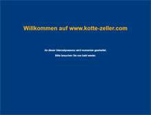 Tablet Screenshot of kotte-zeller.com